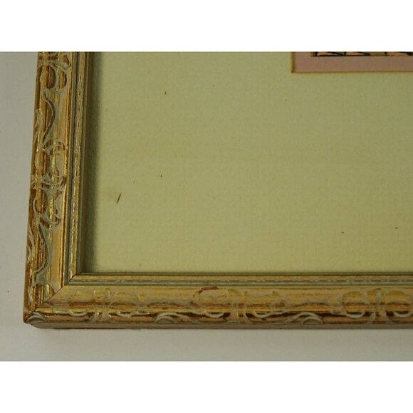 Weighing of the Heart Egyptian Funeral Painted Papyrus Framed Wall Hanging Art - Picture 5 of 16